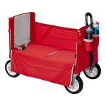 Radio Flyer Folding Wagon with Canopy for kids and cargo