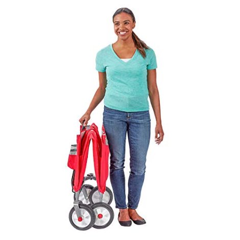 Radio Flyer Folding Wagon with Canopy for kids and cargo