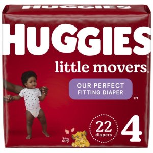 Huggies Little Movers Baby Diapers<span class=