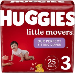 Huggies Little Movers Baby Diapers<span class=