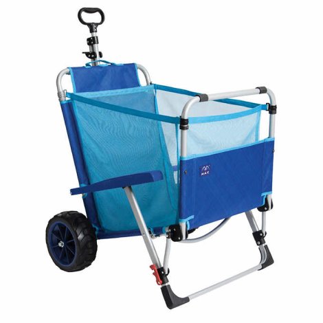 Beach Day Lounger Combo Cart