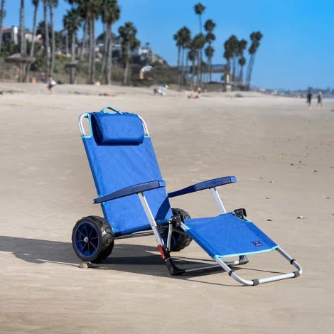 Beach Day Lounger Combo Cart