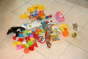 Tub of Toys 2 years and younger