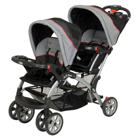 Double Stroller - front & back